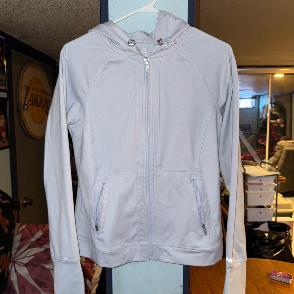 Calvin Klein zip up hoodie